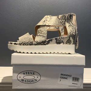 Steven Madden Cognac Sandal